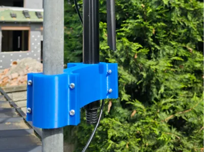 Pole mount for Yuka Mini RTK Antenna