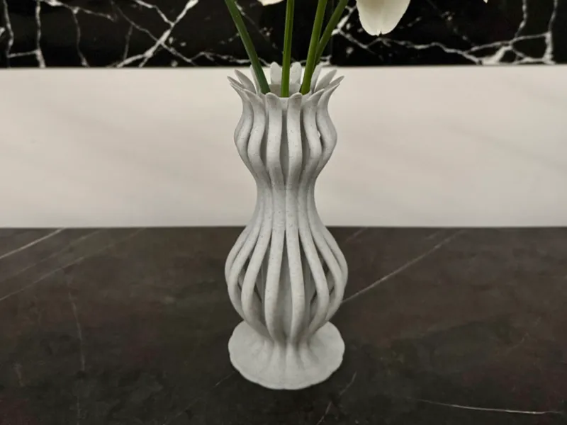 Modern flower vase