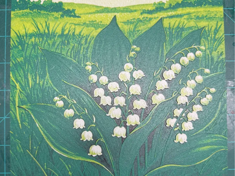 Lily of the Valley Hueforge 4 color 200x200mm