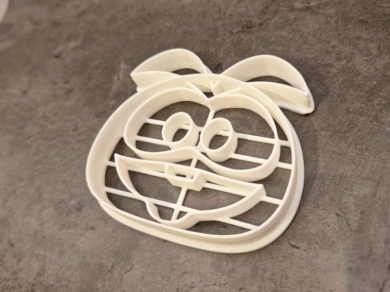 Dr Mario Blue Virus cookie cutter
