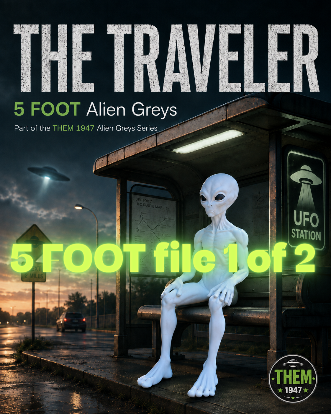 The Traveler - THEM 1947 Alien Greys Multi Sizes - 1