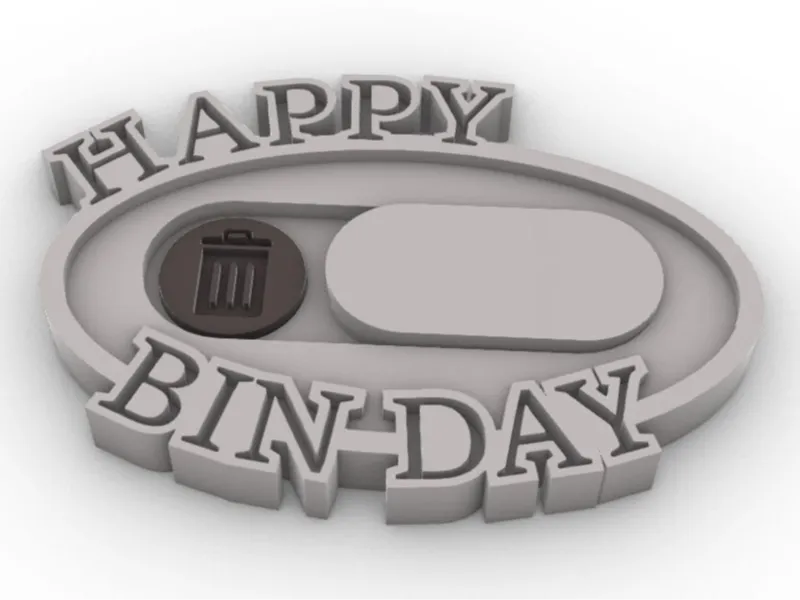 Bin Day Indicator (Fridge Magnet)