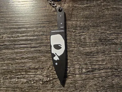 Michael Myers Halloween Keychain