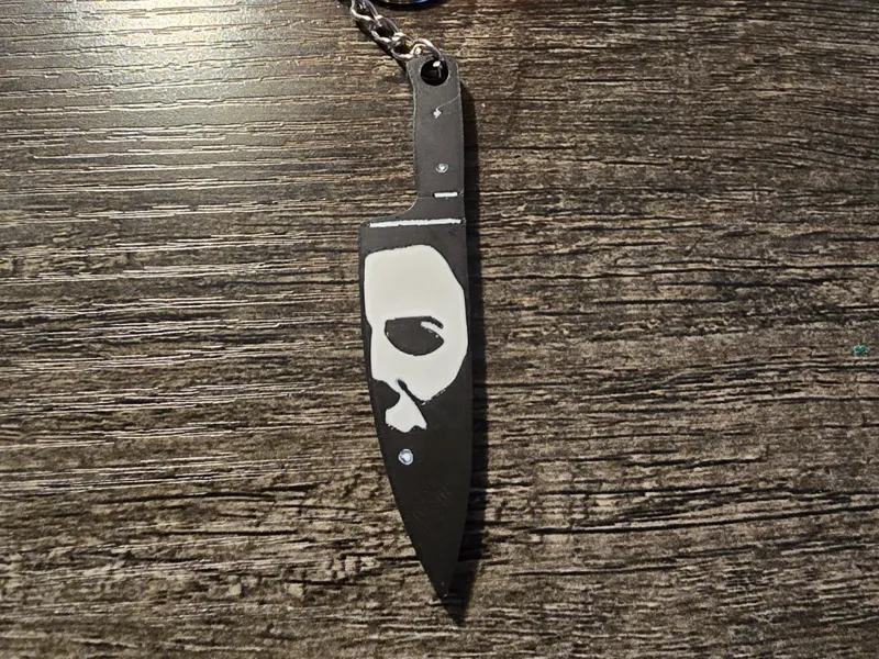 Michael Myers Halloween Keychain