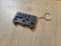 0.2mm layer, 2 walls, 10% infill + key chain