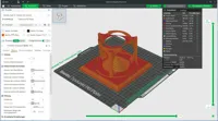 0.2mm layer, 2 walls, 15% infill, no support