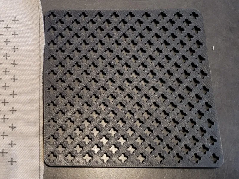 Sashiko Patch Template