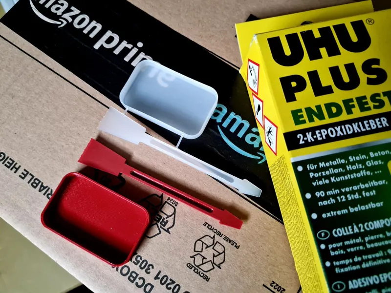 Epoxy Glue Bowl & Spatula