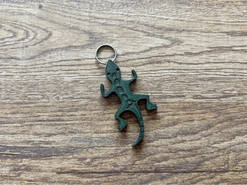 Lucky Gecko Keychain