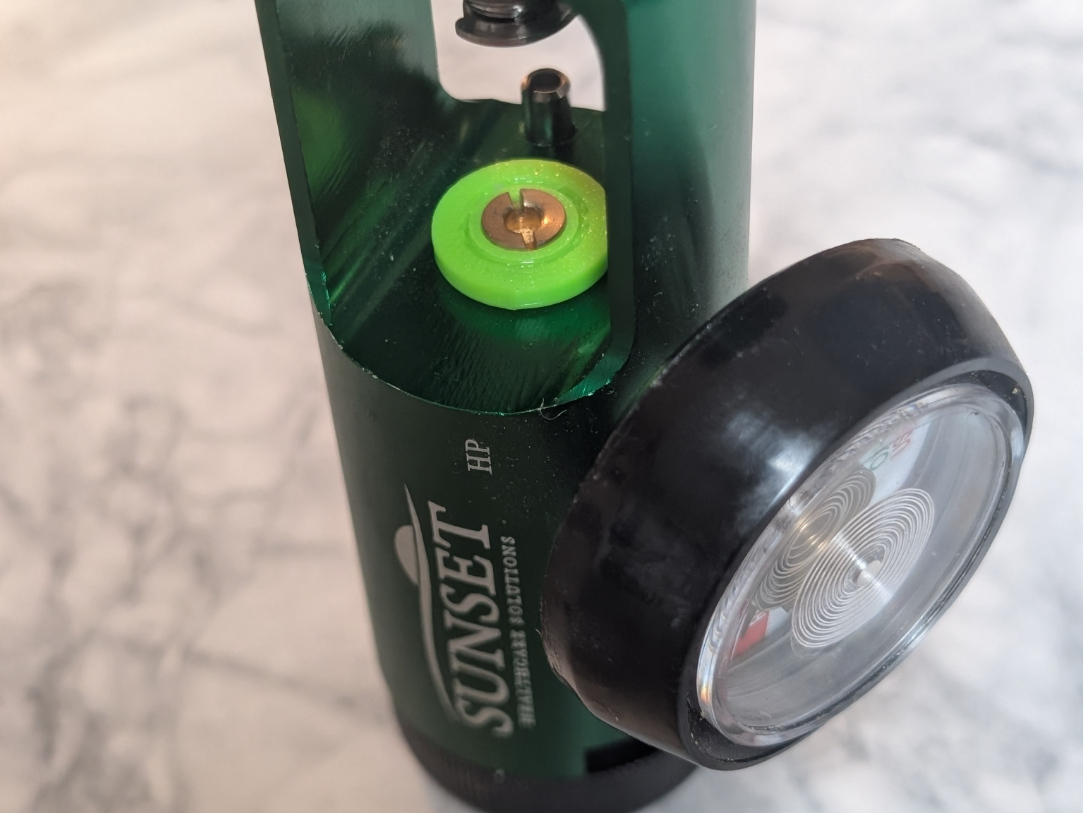 TPU for AMS oxygen tank regulator O-ring