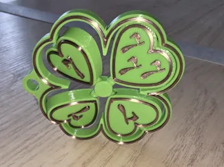 Super Trefle Mega Chance Keychain Fidget
