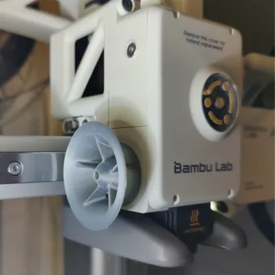 A1 extruder fan intake