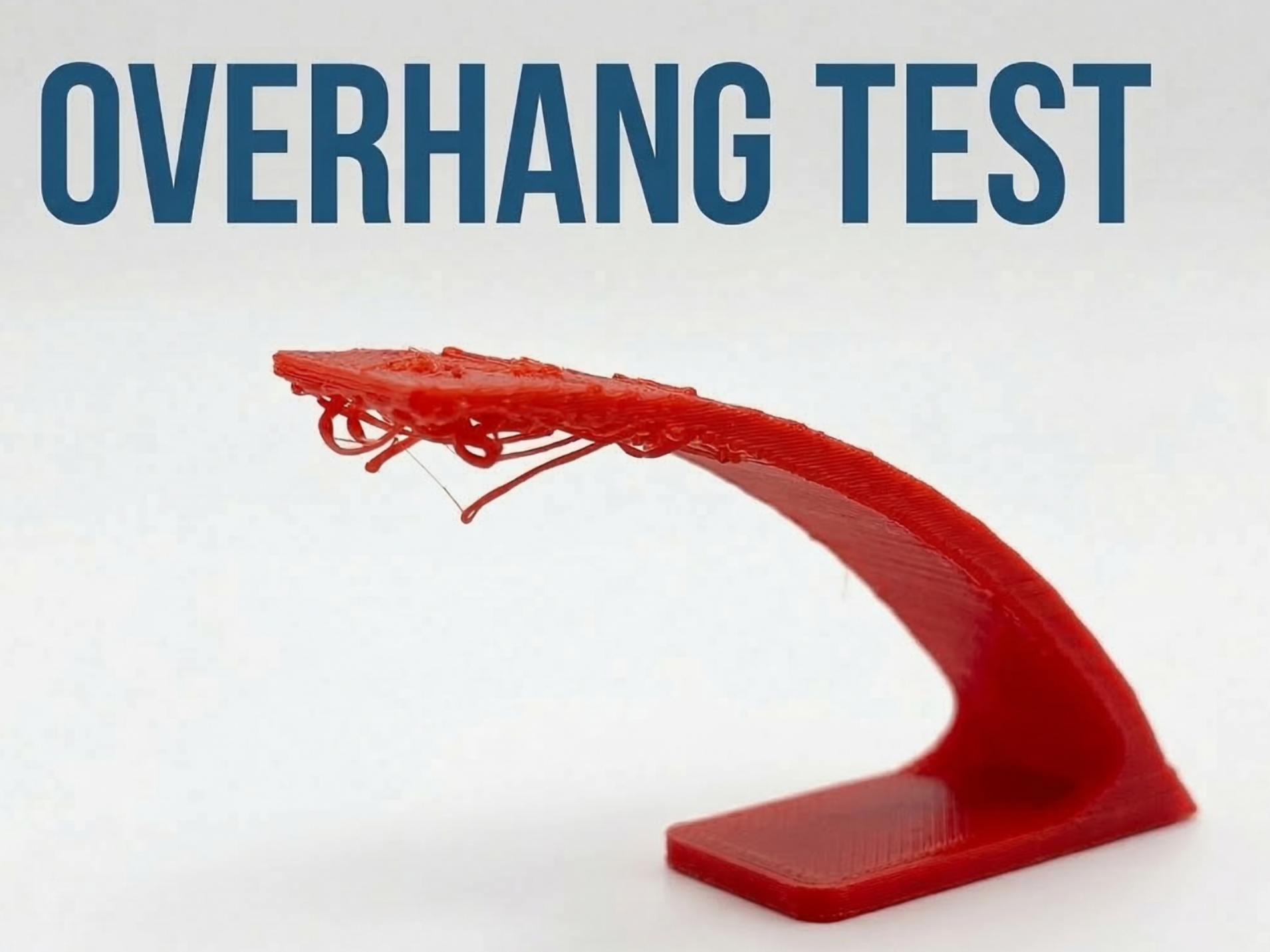 Überhangs-Winkel-Test