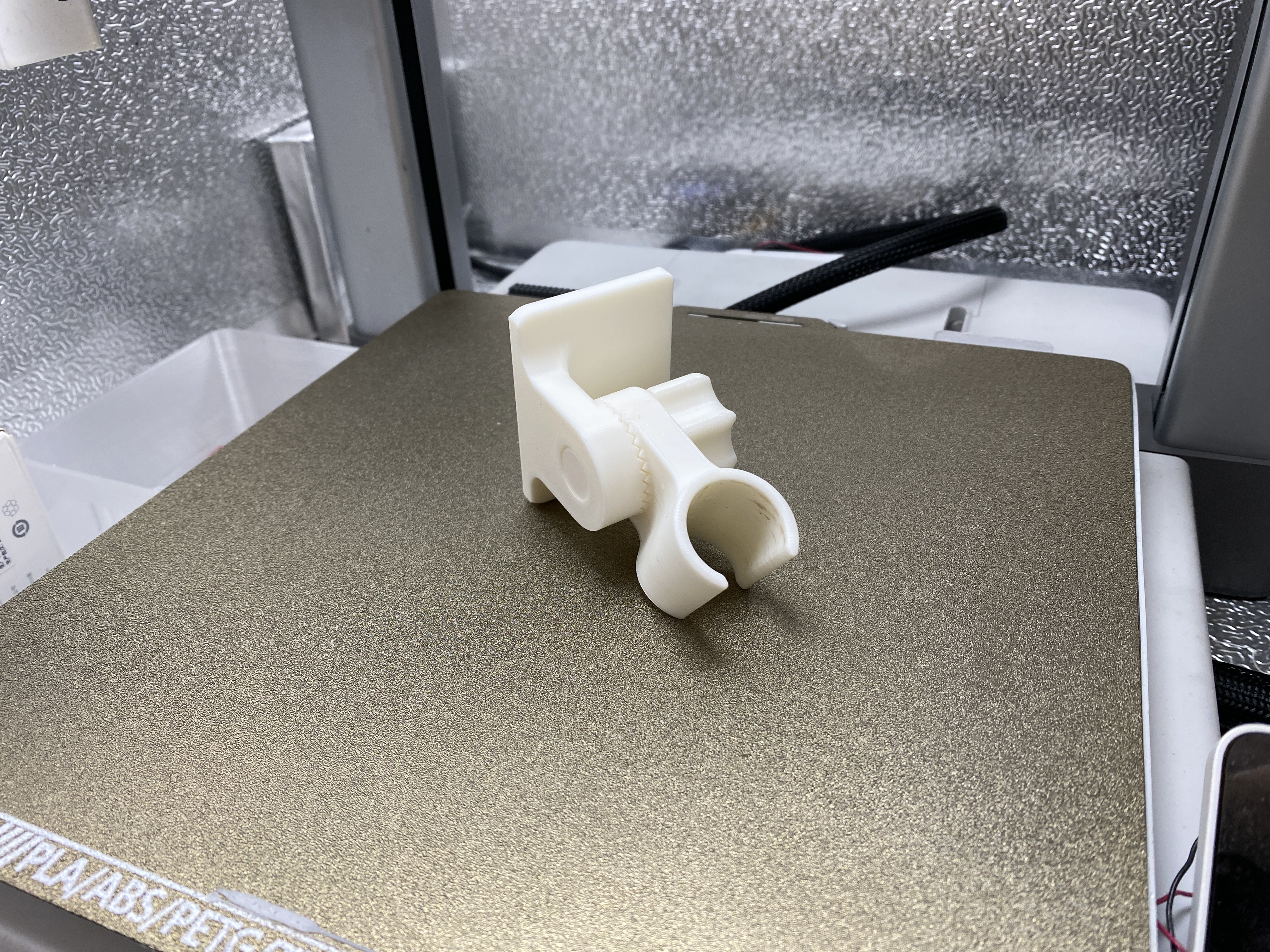 Miniatura 4 do modelo 3D 花洒支架No.1（FDM顶级理解）