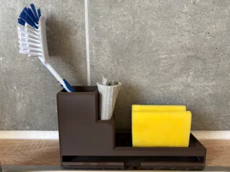 Sink Organizer with water drainage & Sponge holder