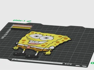 sponge bob square