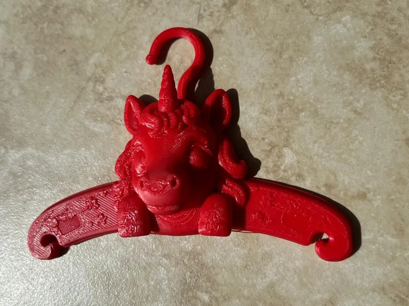 Unicorn shaped Cloth Hanger