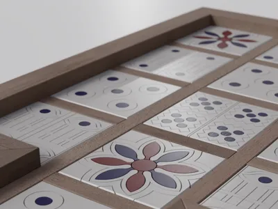 The Royal Game of Ur – Token Set (20 pcs)