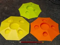 PLA, 0.25mm layer, 3 walls, 12% infill