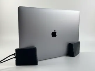MacBook Pro Vertical Stand — Dual-Block Design