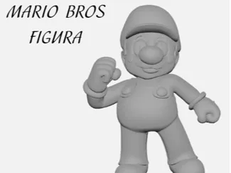 Figura de Mario Bros. 3mf