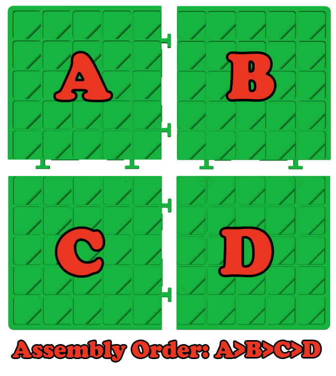 Miniatura 1 do modelo 3D PlayGrid - Modular Core Board