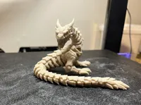 Dragon-squelette articulé — pièce de collection — photo 2
