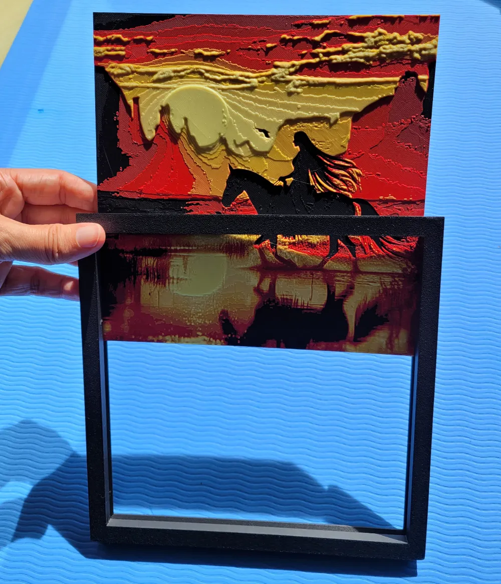 Toploader Image Frame 20x20 cm / Hueforge Pictures by H2Jack Concepts ...