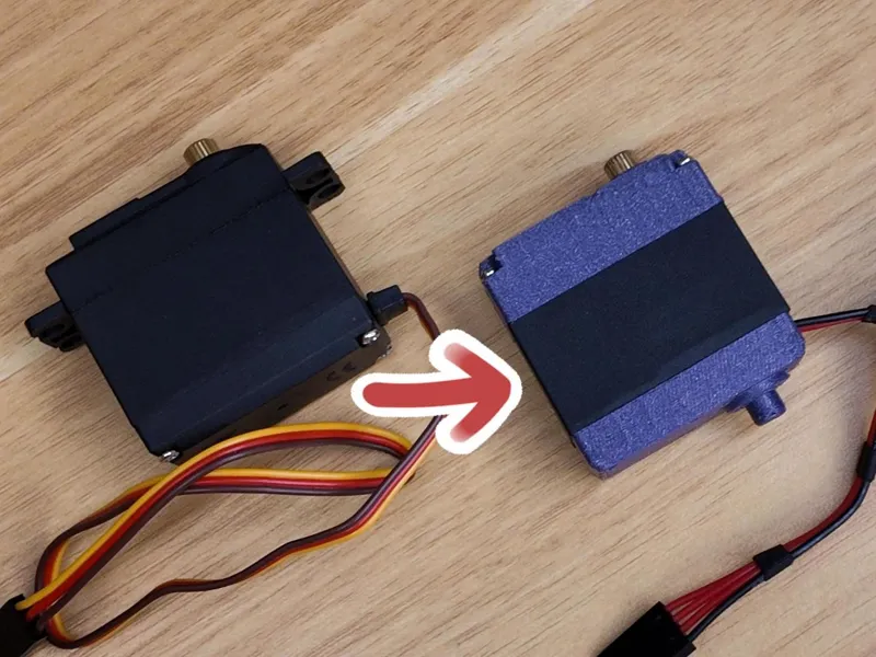 MG996R dual-axis adapter（改双轴舵机）