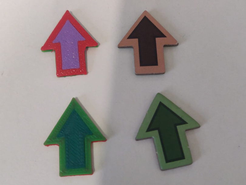 HoMM3 Movement Arrow Tokens multicolored