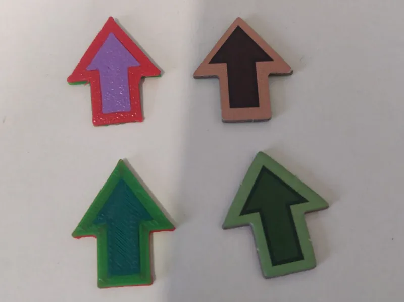 HoMM3 Movement Arrow Tokens multicolored