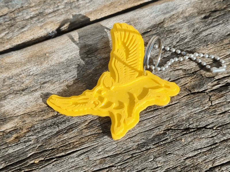 Pig With Wings Keychain