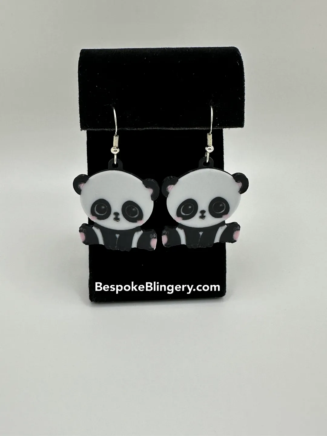 Panda Earrings view 2