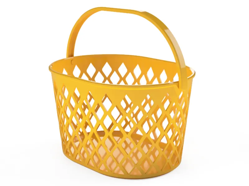 Clothespin basket - Peg basket - Wäscheklammerkorb