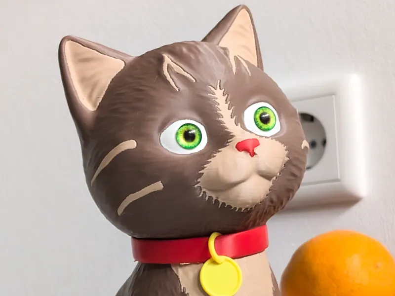 Stylized Cat - Full Color H2D/H2C AMS