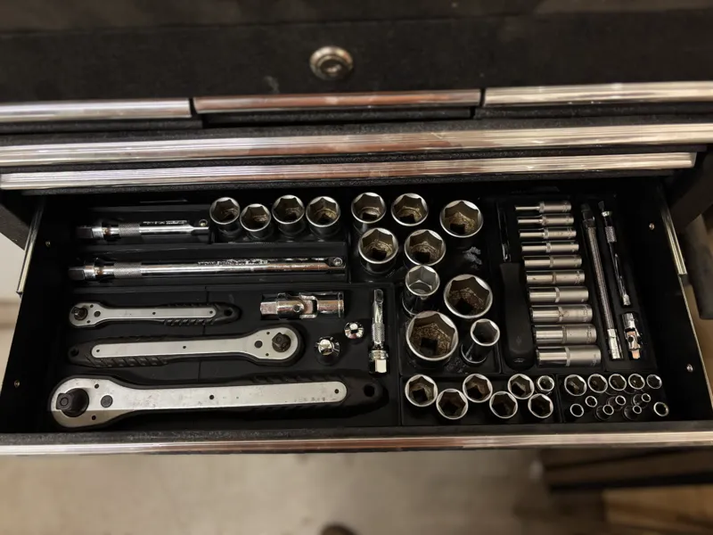 Biltema Gridfinity Wrench Socket storage tool set