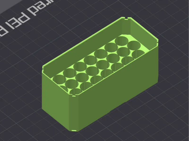 1x2x1 Multibin AAA Battery Insert