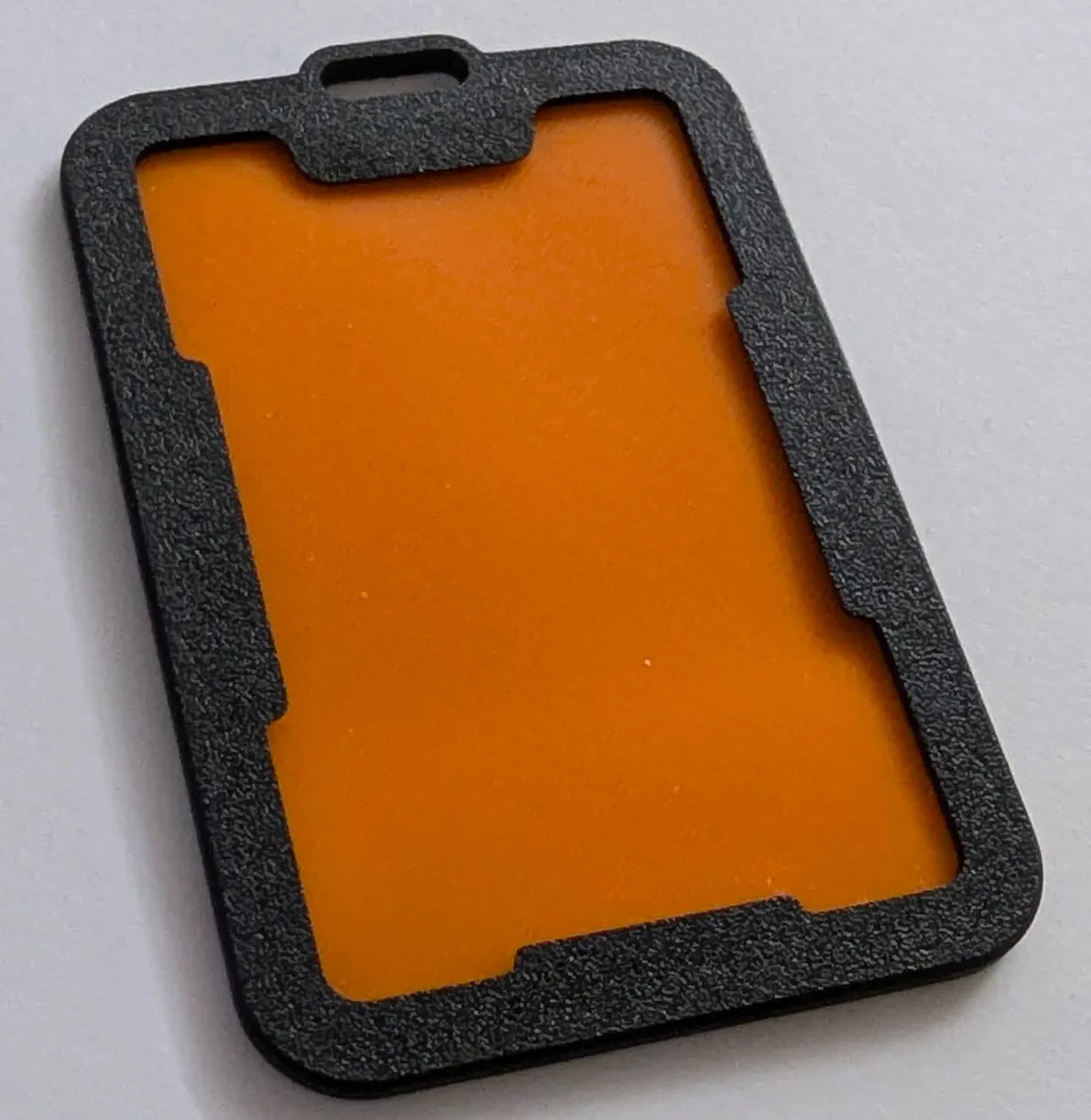 Porte-badge à clipser