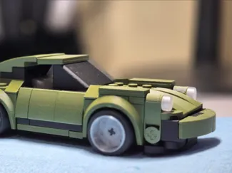1:1 scale l3go porsche A1 mini layout