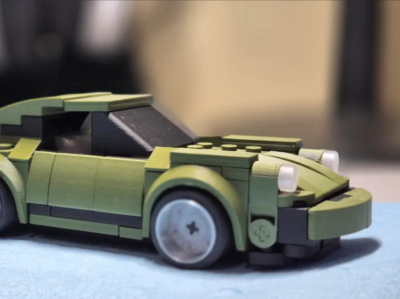 1:1 scale l3go porsche A1 mini layout