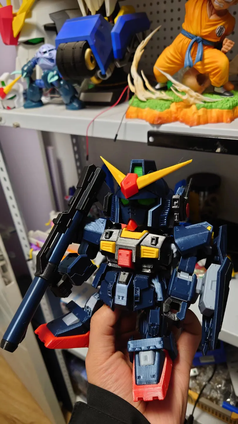 Sd Models Remake SD MK2 Super Gundam - Free 3D Print Model - MakerWorld