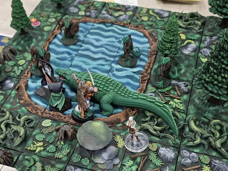 OpenForge Swamp Tiles – Reusable Base Compatible