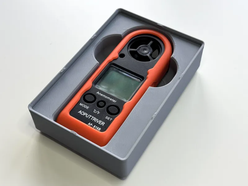 Gridfinity 3x2 Bin for Anemometer