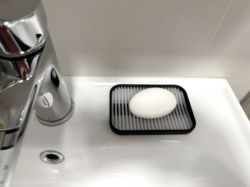 Soap and sponge holder