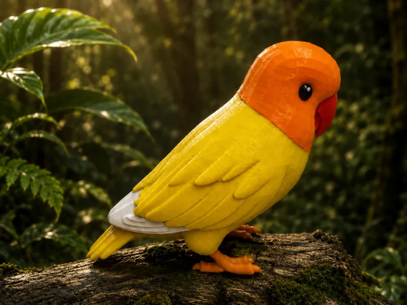 Realistic Parrot