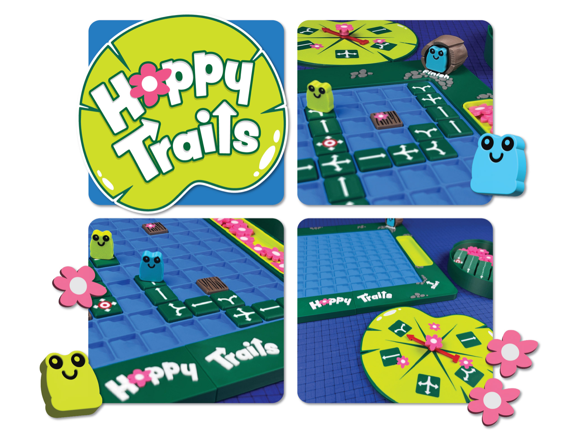 Hoppy Trails - A Froggy Race Across Playgrid Pond! - 1