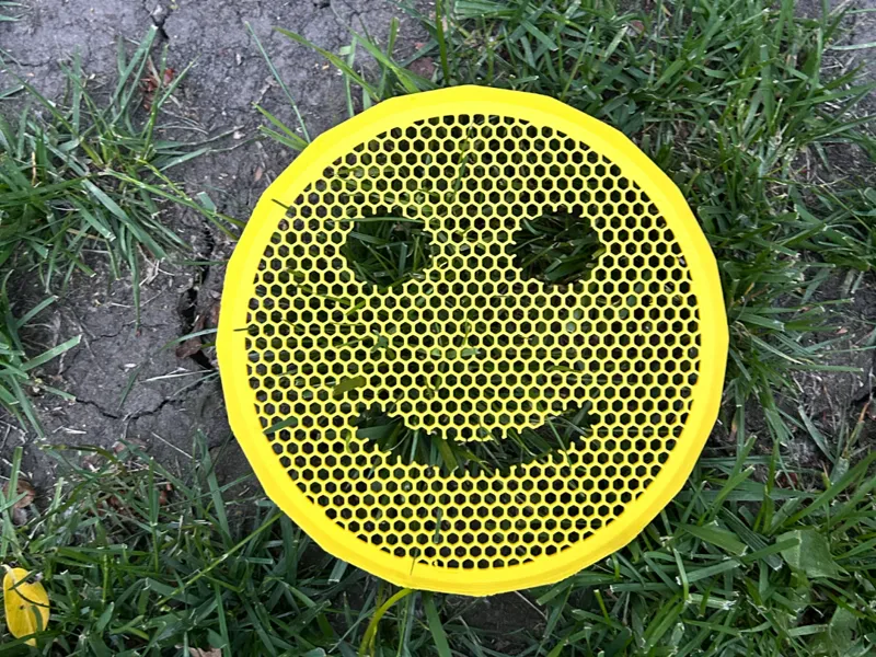 Airless Skipping Frisbee
