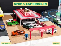Stop and Eat Model Set - All Parts