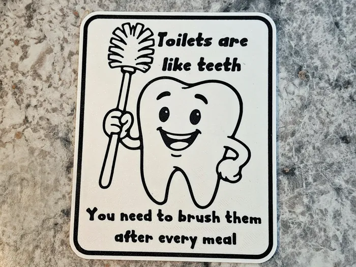 Toilets Are Like Teeth