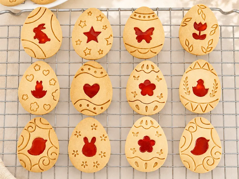 Easter Egg Cookie Mold Set